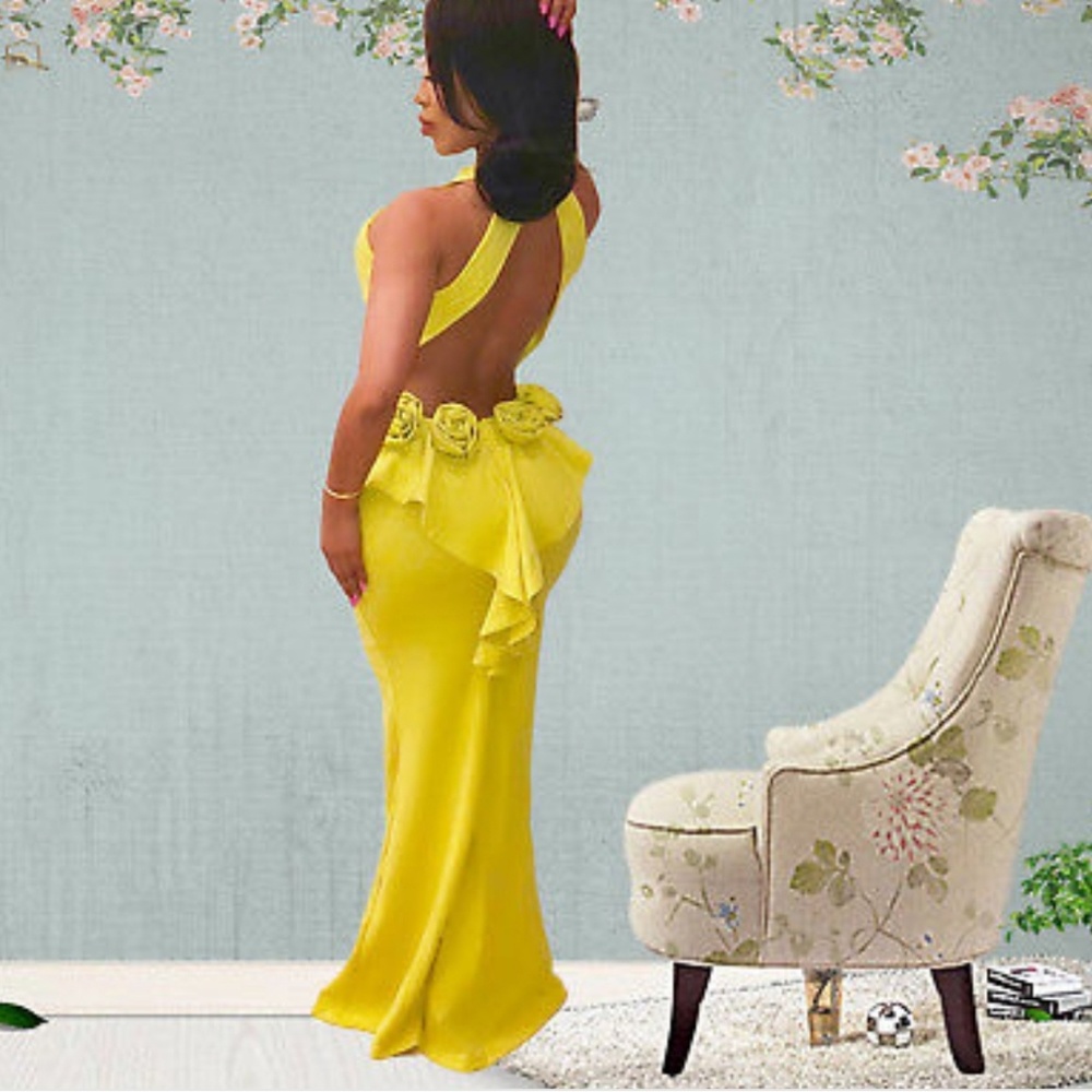 Yellow dress